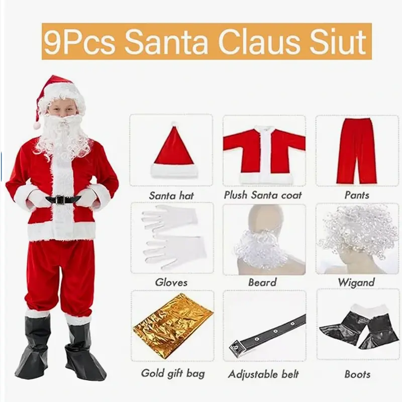Costume de Père Noël pour enfants